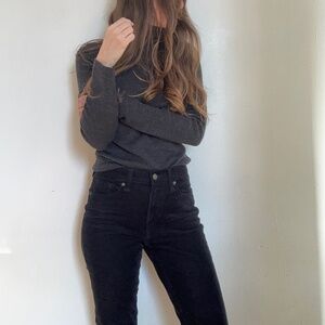 Greats pants/jeans in black corduroy by Banana Republic size 2